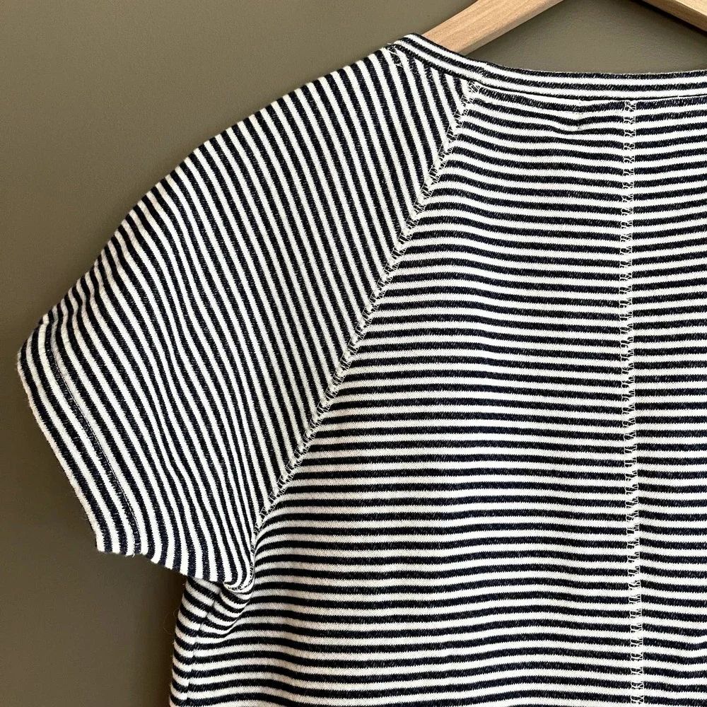 J. Crew Striped Cozy Beach Dress Size Small Casual Comfortable Vacation‎ Resort